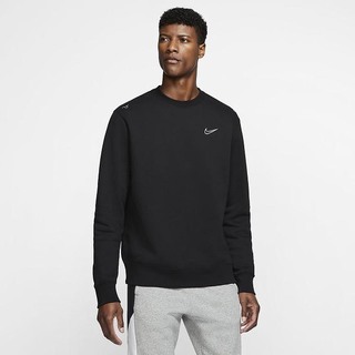 Hanorace Nike Sportswear Crew Barbati Negrii | KIJE-68951